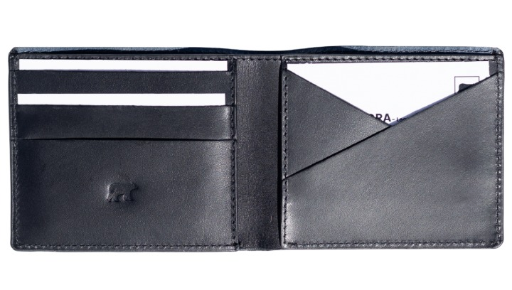 Luxe Black Diamond Real Leather Wallet For Men NO99 – Odra Leather