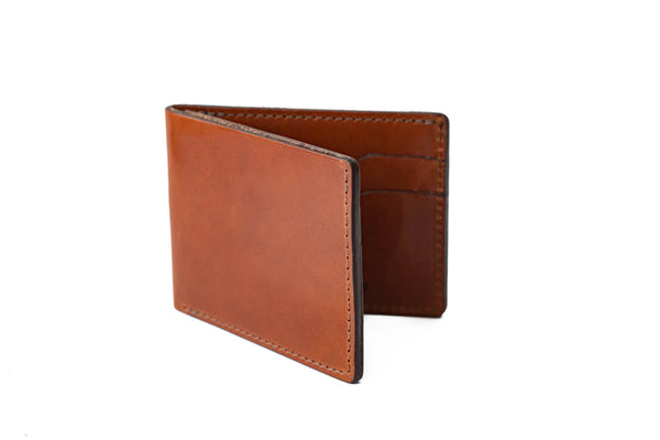 Billfold Real Leather Wallet For Men NO77 - BUCK BROWN