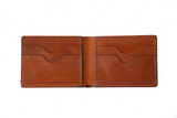 Billfold Real Leather Wallet For Men NO77 - BUCK BROWN