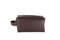 Dopp Kit Toiletry Leather Bag NO72 - Brown