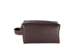 Dopp Kit Toiletry Leather Bag NO72 - Brown