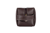 Dopp Kit Toiletry Leather Bag NO72 - Brown