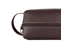 Dopp Kit Toiletry Leather Bag NO72 - Brown