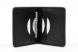Minimalist Feel Leather Wallet NO44 - Black