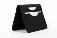 Minimalist Feel Leather Wallet NO44 - Black