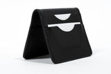 Minimalist Feel Leather Wallet NO44 - Black