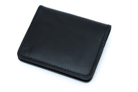 Minimalist Feel Leather Wallet NO44 - Black