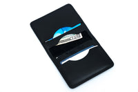 Minimalist Feel Leather Wallet NO44 - Black
