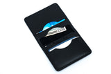 Minimalist Feel Leather Wallet NO44 - Black