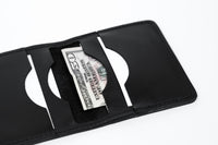 Minimalist Feel Leather Wallet NO44 - Black