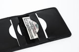 Minimalist Feel Leather Wallet NO44 - Black