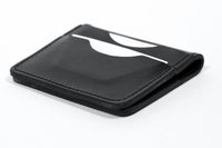 Minimalist Feel Leather Wallet NO44 - Black